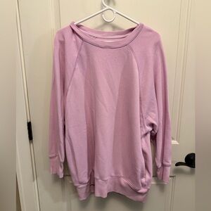 Aerie Soft Pink Pullover with Pockets
